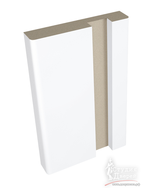 Стартовая планка 2300х5 Эмалит белый